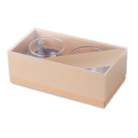2 verres expresso double paroi