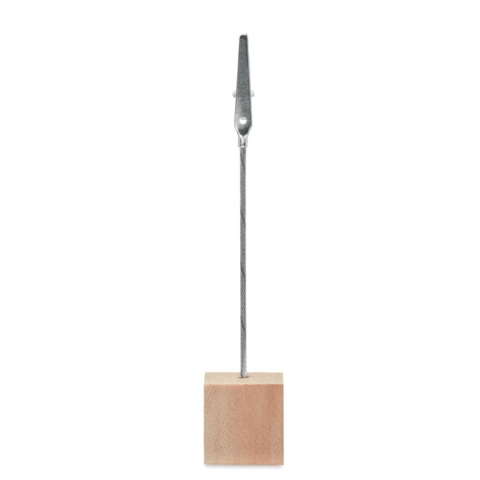 Clip mémos en bois de pin