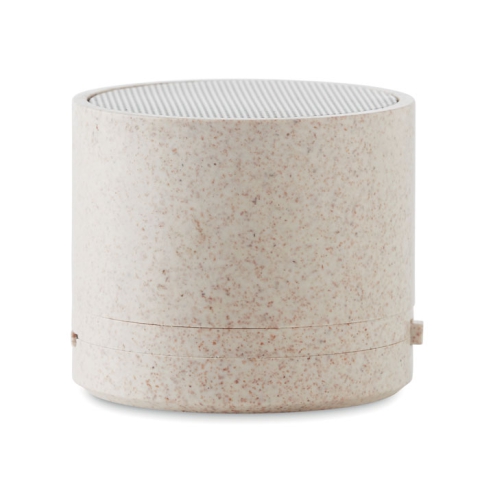Haut-parleur s/ fil paille blé
